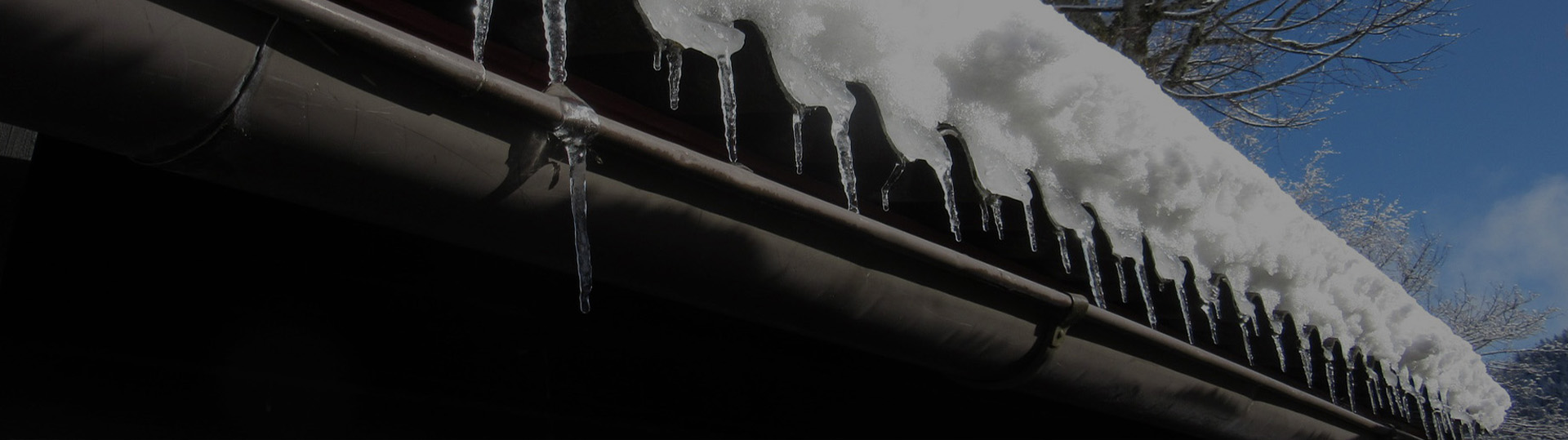 Roof de-icing systems for Cleveland banner