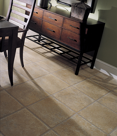 Heated dining roof floor.