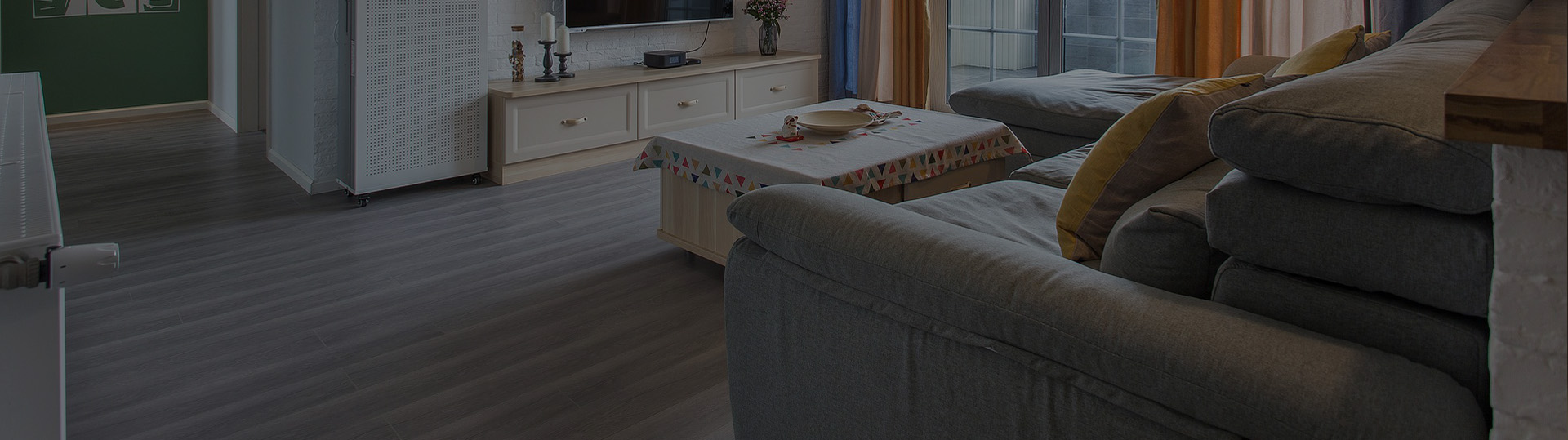 Radiant floor heating banner